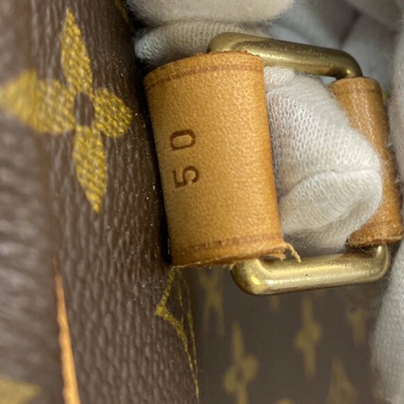 LOUIS VUITTON Sirius 50 Travel Hand Bag Monogram Leather Brown M41406 75YG930 - Picture 2 of 15